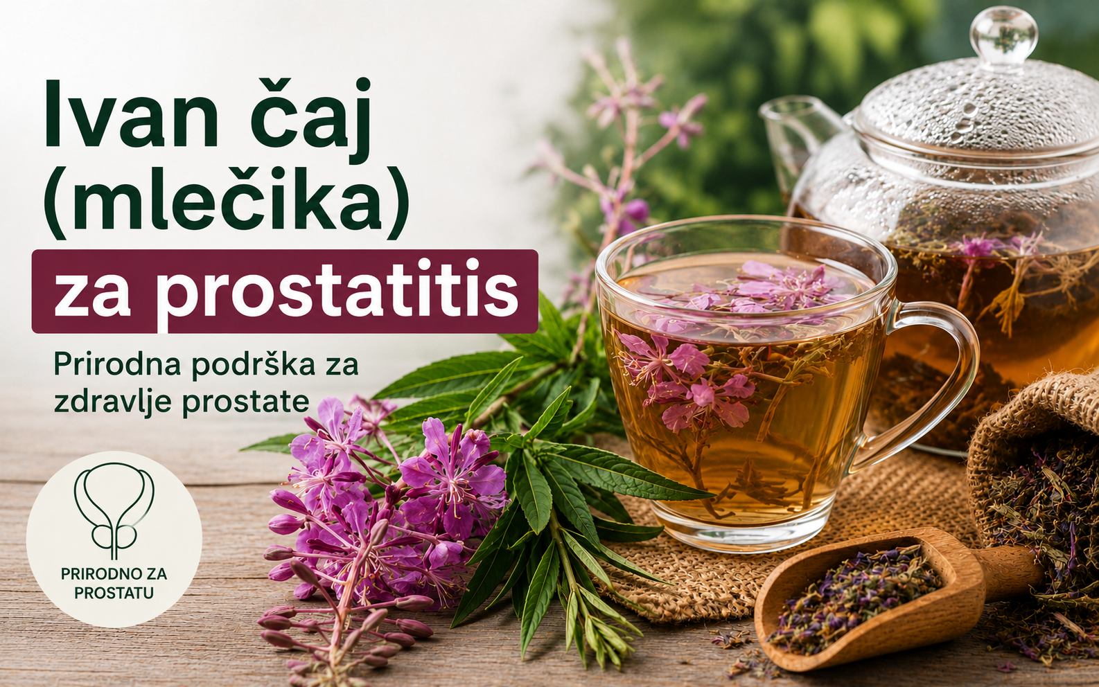 Ivan čaj (mlečika) za prostatitis i zdravlje prostate