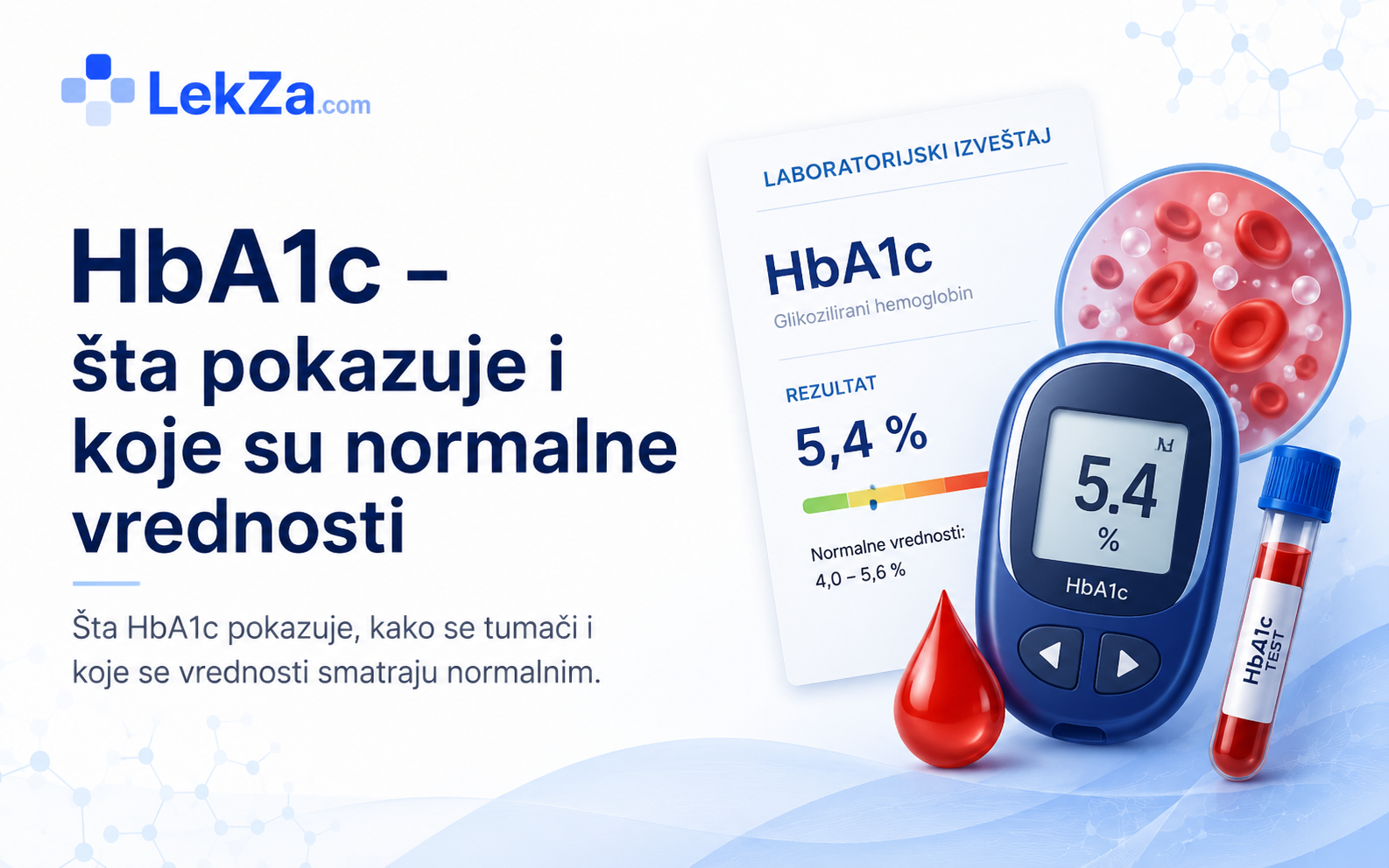 HbA1c – šta pokazuje i koje su normalne vrednosti HbA1c – šta pokazuje i koje su normalne vrednosti